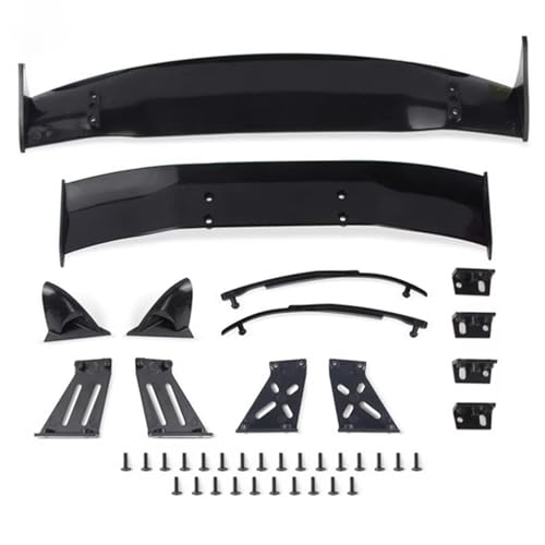 1/10 RC for Racing Drift Car Upgrade Parts Replacement Accessories 2 Kinds for Universal Rear Tail Wing Body Spoiler Wing RC Car Part Accessories