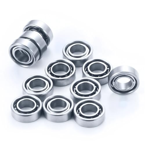Bearing Kit for WPL for C14 C24 C34 C44 for MN D90 for MN-90 MN99S rc Car Sealed Bearings Upgrade Accessories 12PCS Ball Bearing Set