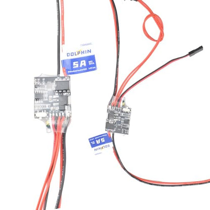 5A Brushed Bidirectional ESC for 130/180 Motor RC Car Boat Tank