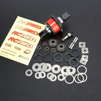 RCAWD 40Cr Front Rear 43T Diff Set & 10T Main Input Gear for ARRMA 6S Felony Fireteam Infraction Mojave Kraton Notorious Outcast Talion Typhon 6S & Limitless Roller Upgrade Part #ARA310990#ARA310979