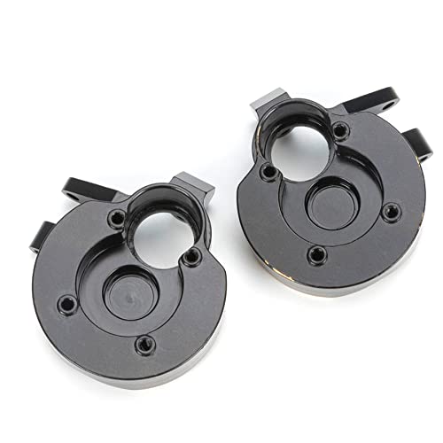 Brass Counter Weight for Axial Capra SCX10 III Capra Axle Housing Black Coating for RC Crawler 1/10 UTB10 Capra Unlimited Trail Buggy RTR 1.9 4WS Upgrade Part (A- 2pcs Steering Knuckles) - color: A- 2pcs Utb10 Steering Knuckles