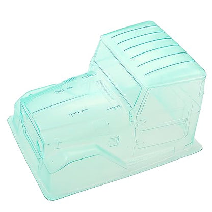 HUIOP Truck Cab, Unpainted Body Shell Cover 1/10 Truck Cab PC Clear Body Replacement for 313 Wheelbase 90046 90047 Modification Crawler Accessory Spare Parts Upgrade - size: B