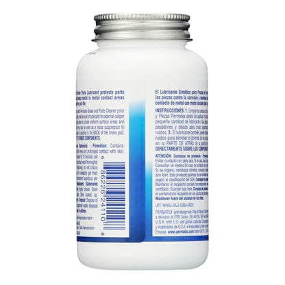 Permatex 24110 Ultra Disc Brake Caliper Lube, 8 oz. - color: Synthetic Ultra Brake Parts Lubricant, size: 8 Fl Oz. (8 Vehicles)