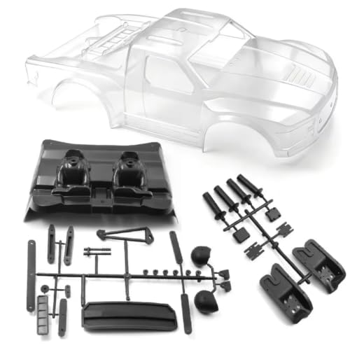 Rc Accessories Parts Body Shell Kit Clear Polycarbonate Pre-Cut for Pickup Without Sticker for Arrma for Mojave 1/10 RC Car Truck Upgrades Parts
