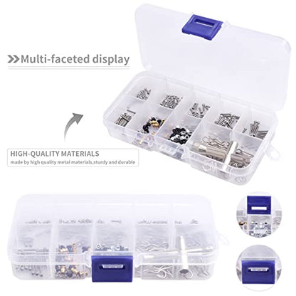 272pcs RC Screw Kit M1.4 Screws Hardware Fasteners Repair Tools for Axial SCX24 1/24 Scale RC Crawler Accessories
