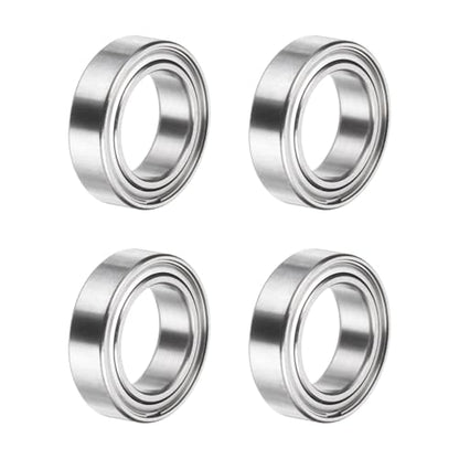 uxcell 4Pcs SMR117ZZ Deep Groove Ball Bearings, 7x11x3mm 440C Stainless Steel Double Shielded Bearings, ABEC 5 - size: 7x11x3mm