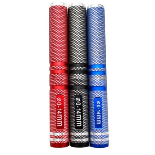 Toddmomy 0-14mm Hole Opener Reamer Drill for Rc Car Shell Made of Steel, Easy to Use and Reduces Wear and Distortion, for DIY and Rc Aircraft Model Repairs