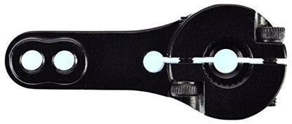 24T for Hitec Black Aluminum Dual Clamping Servo Horn - 2 Pack #8010