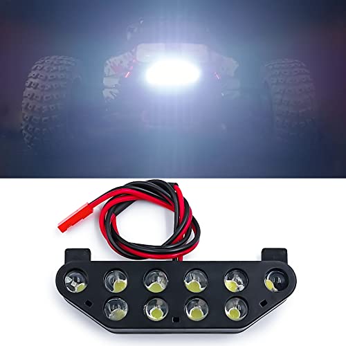 RC LED Front Rear Light Kits Headlight Taillight | Upgrade Parts, For 1/5 Losi XL DBXL 4WD 1.0, RC Car - color: Front + Rear Lights