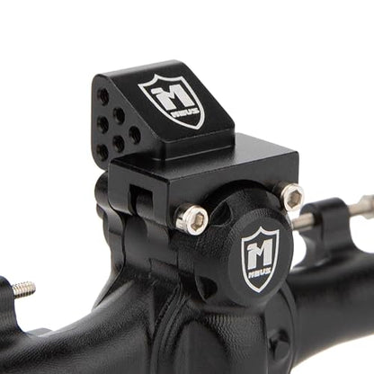 MEUS RACING Mullet Setup SCX24 V2 Axles with 3-Section CVD for Axial 1/24 SCX24 RC Crawler (Black) - color: Black