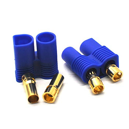 10 Pair EC3 Connector 3.5mm Gold Bullet Banana Plug Female Male RC ESC LIPO Battery Electric Motor Airplane Quadcopter Parts DIY