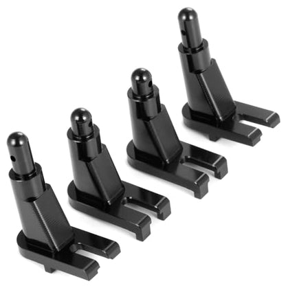 RCHUBAM 4 Pcs Body Mounts for 1/12 Tamiya 58365 Midnight CW-01 Upgrade Part | CNC Machined Alloy Body Posts,RC Monster Truck Replacement