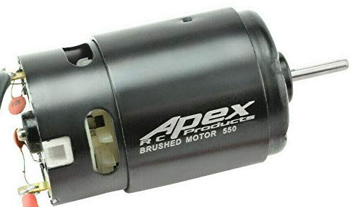 Apex RC Products 12/21 / 27/35 Turn 550 Brushed Electric Motor (21 Turn) - size: 21 Turn