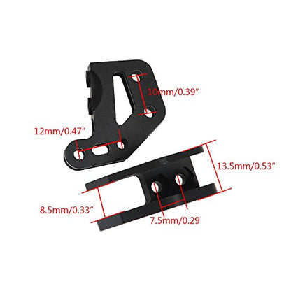 Alloy Dual Lower Shock Link Mount for 1/10 RC Crawler Axial Wraith 90018 RR10