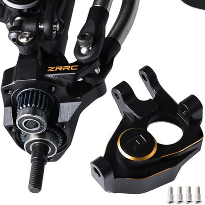 Brass Portal Steering Knuckle Weights for VP F10, CNC Front Knuckles Fits Plastic/Aluminum Portal Axle, Lower COG for Vanquish VRD VS4-10 Phoenix F10 Portal Axle 1/10 RC Crawler Upgrades - style: Steering Knuckle for F10 Portal Axle