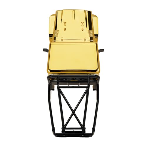 INJROA IR40 Truck Body with Tube Cage for 1/18 TRX4M Defender Bronco (Gold) - color: Gold