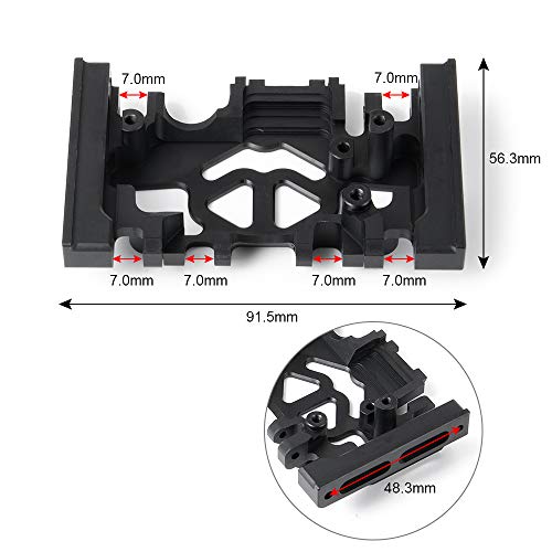 Aluminum Alloy Center Skid Plate for TRX4 Upgrades 1/10th RC Crawler Car Accessories