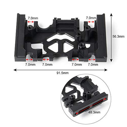 Aluminum Alloy Center Skid Plate for TRX4 Upgrades 1/10th RC Crawler Car Accessories