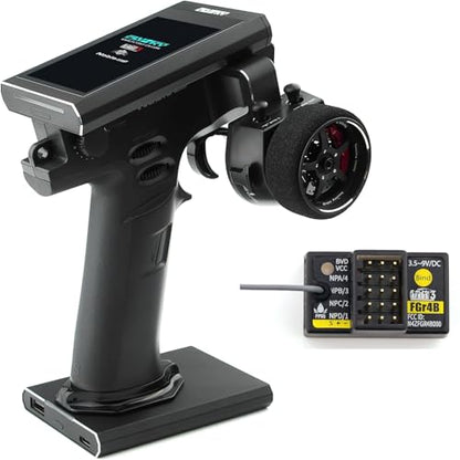 Flysky Noble NB4+ 2.4G 8CH 3.5 inch Color IPS Touch Screen Radio Transmitter with FGR4B Receiver for RC Car Boat