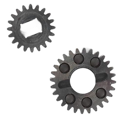 FILFEEL 2PCS Alloy Portal Gear Set 28T 20T Compatible with VS4-10 Phoenix Axle Low Noise Quick Assembly Precise Fit RC Crawler Replacement Kit