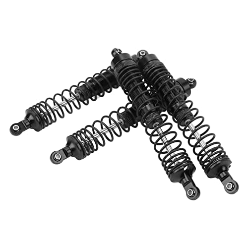 RiToEasysports Aluminum Alloy RC Shock Absorber Set for LOSI 1/8 LMT Axle RC Cars, 5.3 Inch Length, 4 Pieces