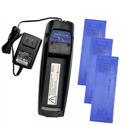 ﹙1X Charger+3X Battery﹚Scanreco 593 Battery Charger for 7.2V SCANRECO 590/592/593/960/1026/EEA2512/RC400 Remote Control Battery, 100-240V Scanreco 434 Battery Charger