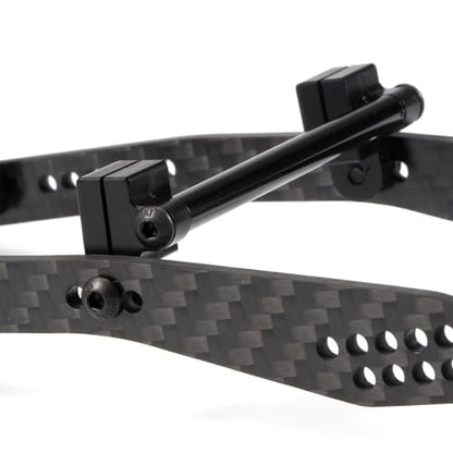 1/10 RC LCG Chassis Kit Ultra Light 92g/3.3oz Performance Carbon Chassis for 1/10 RC Crawler Capra SCX10 (Chassis Kit) - style: Chassis Kit