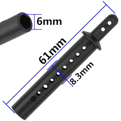 8PCS ShareGoo Plastic RC Body Post Extension Holder Mounts Compatible with 1/10 HSP Redcat Kyosho RC Car