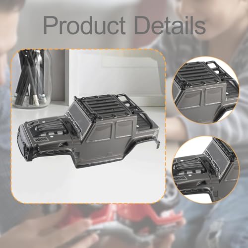 harayaa 1/16 RC Car Shell DIY Modified Sturdy Professional High Performance Easy to