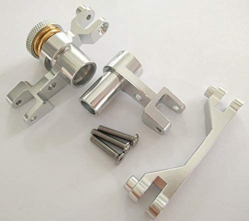 Aluminum Steering Assembly Servo Spring Saver Silver for Traxxas UDR Unlimited Desert Racer 8543