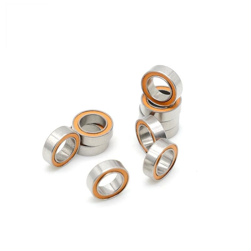 5pcs SMR85-2RS Fast-Spinning Bearing, 5X8X2.5mm Hybrid Ceramic for RC Car Motors