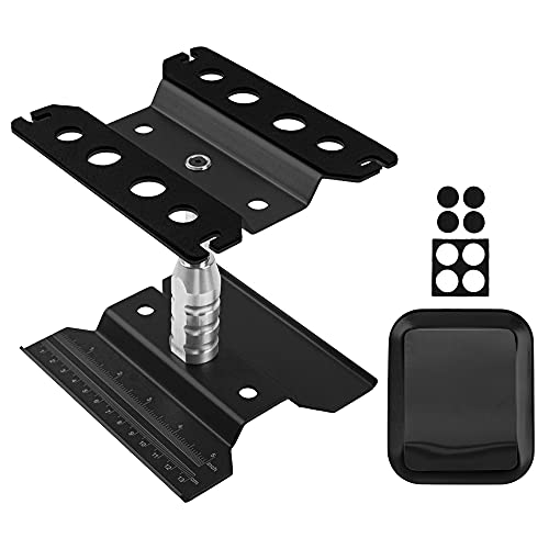 0-14mm RC Expanding Hole Puncher Opener Reamer Tool RC Body Shell Drills Tool & RC Car Work Stand Repair Workstation 360 Degree Rotation Lift with Screws Tray