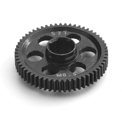 RC Car 0.5M 57T Hardened Steel Spur Gear for Arrma Grom ARA311196 | hardened steel spur gear for Arrma Typhon, Mojave, Granite Grom; replaces ARA311196 fitment