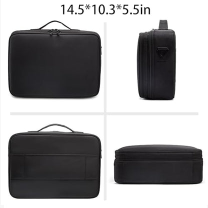 RC Storage Bag: Stores Transmitter, Batteries, Tools & Parts, Portable Carry Bag with Adjustable Internal Space (14.5 * 10.3 * 5.5in)