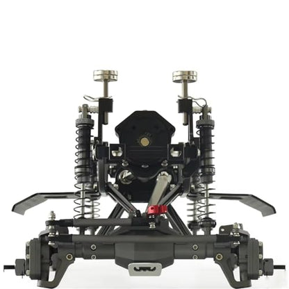 RC Crawlers Components For Axial For SCX10 90046 90047 1/10 Prefixal Gearbox Chassis RC Crawler Car Upgrade Parts Metal Body Shell Post Mount With Magnet Car Accessories