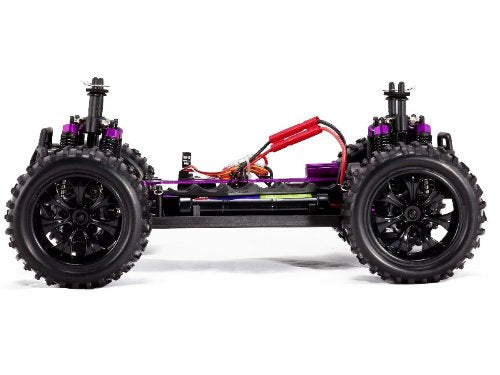 Redcat Racing Volcano EPX 1/10 Scale Electric RC Monster Truck – 4WD RC Truck with 2.4GHz Radio, Waterproof Electronics, 19T Brushed 550 Motor, Battery & Charger, Red