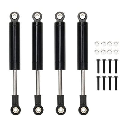 4 Pack 92mm Rc Shocks Absorber Damper Internal Spring for 1/10 Crawler Truck HSP HPI AXIAL LOSI RC Car Metal Upgraded Parts