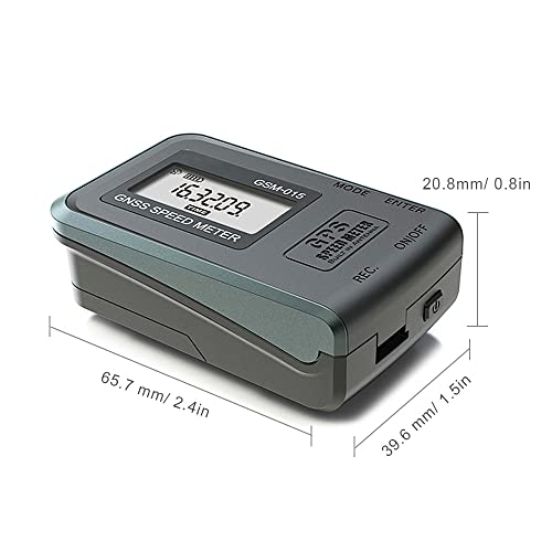 Sky RC GPS Speedometer Altimeter, High Precision GPS Tester Height Speed Tester for RC Drones FPV Multirotor Quadcopter Airplane Helicopter for RC Car, Plane, Quadcopter, GSM-015