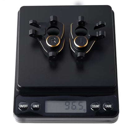 Brass Portal Steering Knuckle Weights for VP F10, CNC Front Knuckles Fits Plastic/Aluminum Portal Axle, Lower COG for Vanquish VRD VS4-10 Phoenix F10 Portal Axle 1/10 RC Crawler Upgrades - style: Steering Knuckle for F10 Portal Axle