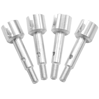 4Pack Vgoohobby RC Rear Wheel Axle Cups Wheel Stub Axle Shafts Compatible with WLtoys 144001 1/14 RC Car