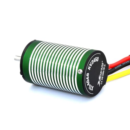 4068 1800KV Brushless Motor Shaft Diameter 5MM Connector 6.5MM for 1/8 Scale On-Road Buggy Drift Racing RC Car