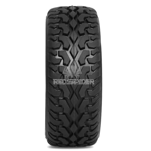 REDSPIDER 1/10 RC Rally Car Tyres 12mm Hex Hub Rubber Tires & Aluminium Wheel Rims OD 75mm/2.95'' for 1/16 1/14 1/12 1/10 RC Touring Car On-Road Off Road Buggy (Titanium) - color: Titanium
