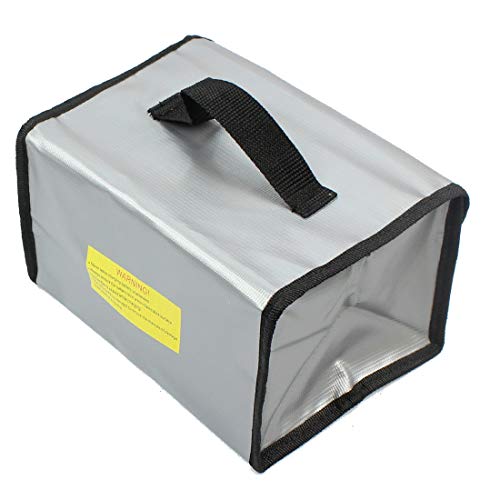 Fireproof RC LiPo Battery Portable Explosion-Proof Safety Bag Safe Guard Charge Sack (215x155x115mm)