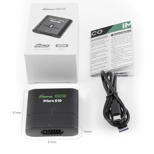 Gens ace Imars S10 G-Tech Series 10W 2S-3S Lipo Battery Charger