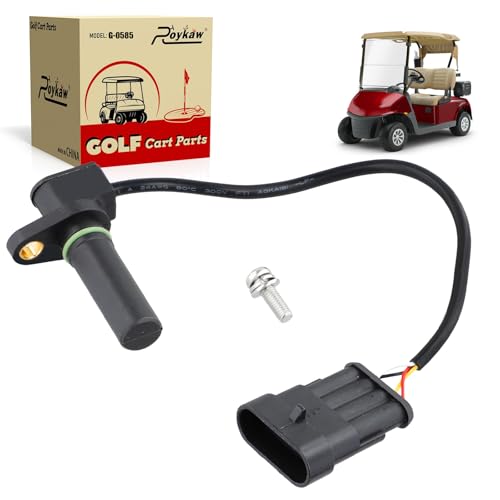 Roykaw Golf Cart Speed Sensor Kit Compatible with EZGO RXV 2008-up Gas & Electric, Provide Stable Output, Replace OEM# 614252
