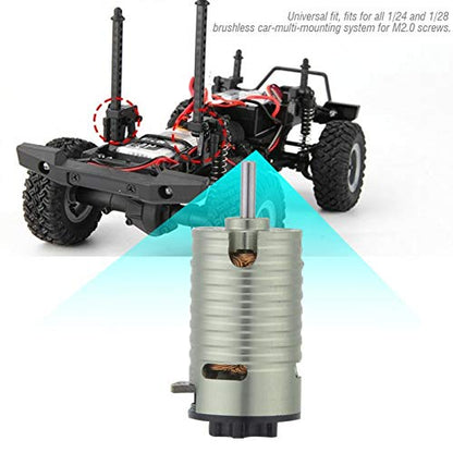 RC Brushless Motor, Mini-Z 9500KV 2Poles Brushless Motor for 1/24 1/28 RC Model Car
