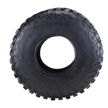 4PCS 120MM 2.2" Rubber Rocks Tyres/Wheel Tires for 1:10 RC Rock Crawler Axial SCX10 90047 D90 D110 TF2 Traxxas TRX-4