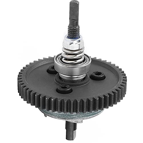 54T Spur Gear Slipper Clutch Reduction Gear Friction Device Set Replacement Part Compact Easy Install with RC Transmission Assembly for 1 10 RC Car