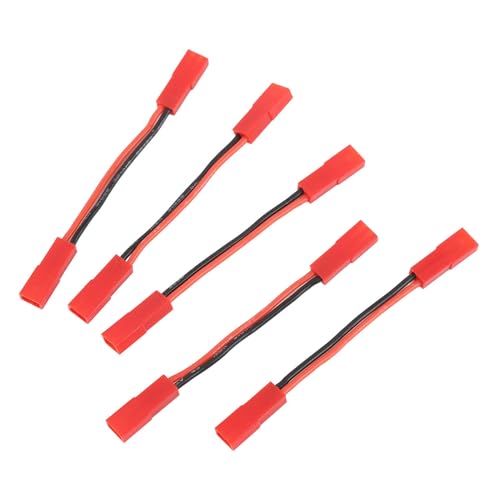 JST Female to JST Female Connector Strong 22AWG Cable Plug for RC Car Kit 5PCS Pack
