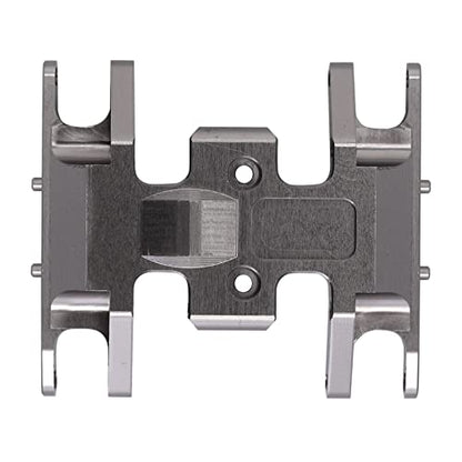 INJORA RC Skid Plate for Axial SCX24 Bronco Gladiator Deadbolt C10 Upgrades Parts 1/24 RC Crawler(Grey) - color: Grey